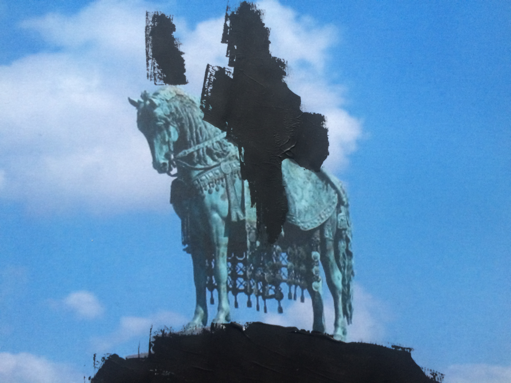 Pferd (absent horse)